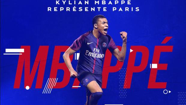 Maglia Home PSG Kylian MBAPPE Maglia Home PSG Kylian MBAPPE